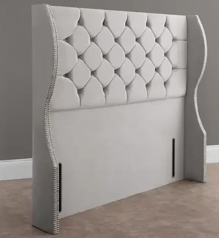 Luxe Wingback Floor Standing Headboard